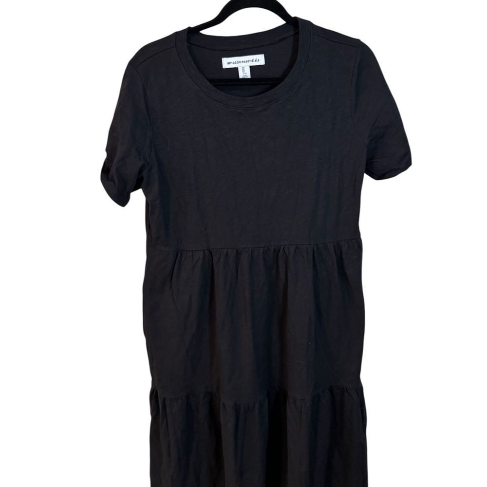Amazon Essentials Black Short Sleeve Dress